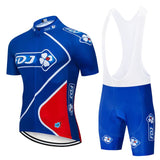 2019 Pro Team FDJ Cycling Jersey 9D Bib Set MTB Uniform Bike Clothing Quick Dry Bicycle Wear Clothes Mens Short Maillot Culotte