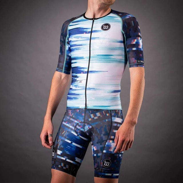 Wattie ink Cycling Set Bicycle Jersey Triathlon Clothing MTB Clothes Bike Uniforme Ropa Ciclismo Hombre Men short sleeve Kits