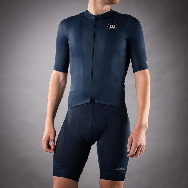 Wattie ink Cycling Set Bicycle Jersey Triathlon Clothing MTB Clothes Bike Uniforme Ropa Ciclismo Hombre Men short sleeve Kits