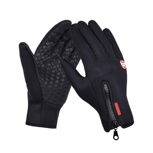 Motocross Gloves for Winter Moto Gloves Touch Screen Windproof Outdoor Sport Gloves Warm Mittens Women Man Anti-slip Waterproof