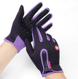 Motocross Gloves for Winter Moto Gloves Touch Screen Windproof Outdoor Sport Gloves Warm Mittens Women Man Anti-slip Waterproof