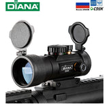 1X40 2X40 3X44 Green Red Dot Sight Scope Tactical Optics Riflescope Fit 11/20mm rail Rifle Scopes for Hunting