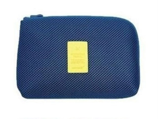 Waterproof Outdoor Travel Kit Nylon Cable Holder Bag Electronic Accessories USB NEW