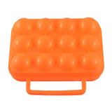 Camping Egg Storage Box 6 / 12 Grid Plastic Egg Tray Shockproof Portable Outdoor Carrying Container For BBQ Camping Accessories