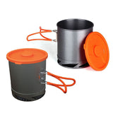 1L Foldable Cooking Pots FMC-XK6 Outdoor Heat Cookware For 1~2 Peoples Durable Hiking Camping Pot Supplies Accessories