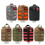 2020 Tactical Waist Pack Camping Climbing Bag Black Emergency Case Outdoor Water First Aid Kits Travel Oxford Cloth