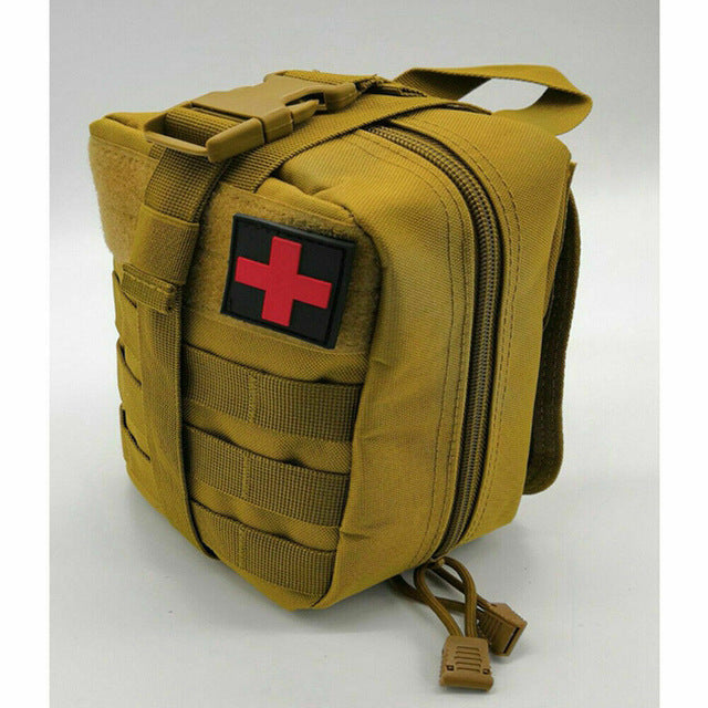 2020 Tactical Waist Pack Camping Climbing Bag Black Emergency Case Outdoor Water First Aid Kits Travel Oxford Cloth