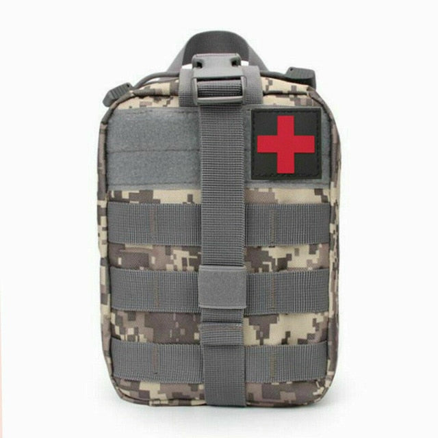 2020 Tactical Waist Pack Camping Climbing Bag Black Emergency Case Outdoor Water First Aid Kits Travel Oxford Cloth