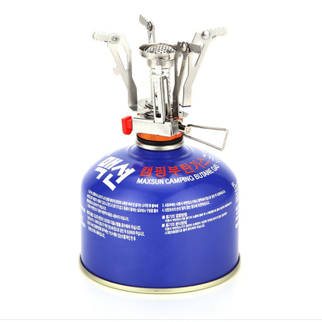 Ultralight Portable Outdoor Backpacking Camping Stove with Piezo Ignition