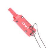 Outdoor Hunt Survive Hike Pocket Self Defense Box Letter Package Open Opener Portable Mini Necklace Blade Fruit Knife Camp