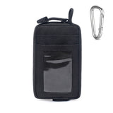 Waterproof EDC Pouch Key Change Wallet Travel Kit Coin With Card Pack Zippers Waist Bag for  Portable Tactical  Camping Hiking T