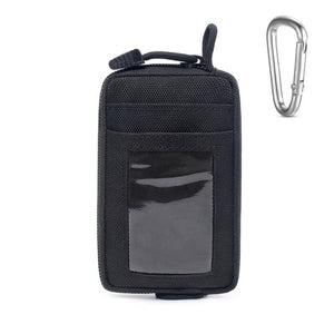 Waterproof EDC Pouch Key Change Wallet Travel Kit Coin With Card Pack Zippers Waist Bag for  Portable Tactical  Camping Hiking T