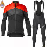 2019 New MAVIC Pro Team Winter Thermal Fleece Cycling Jersey Men Long Sleeve Set Outdoor Sport MTB Bike Clothing Ropa Ciclismo
