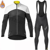 2019 New MAVIC Pro Team Winter Thermal Fleece Cycling Jersey Men Long Sleeve Set Outdoor Sport MTB Bike Clothing Ropa Ciclismo