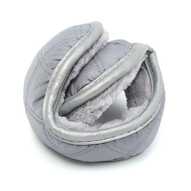 Winter Outdoor Earmuffs Skiing Cycling Ear Thermal Cover Folding Portable Unisex Soft Plush Earmuffs Riding Equipment Dropship