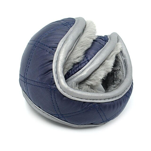 Winter Outdoor Earmuffs Skiing Cycling Ear Thermal Cover Folding Portable Unisex Soft Plush Earmuffs Riding Equipment Dropship