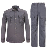 Hot Camping Climbing Fishing Clothing Suit Men Lightweight Trekking Anti-uv Sunscreen Quick Dry Hiking Outdoor Shirt Pants Sets