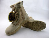 Hiking Outdoor Combat Boots Desert Leather Airsoft Boots Military Waterproof Hunting Martin Boots Shoes High Quality Men's Boots