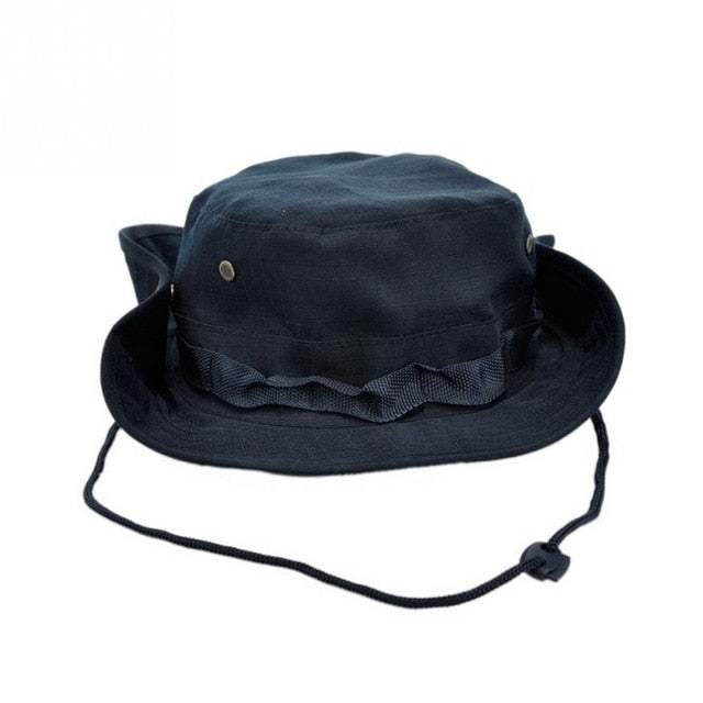Tactical Boonie Hat Army Hunting Hat Boonie Cap Airsoft Camouflage Hunting Sunshine Hat Outdoor Hiking Hat