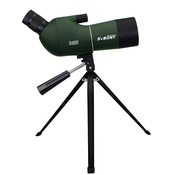 SVBONY SV28 50/60/70mm 3 Types Spotting Scope Waterproof Zoom Telescope +Tripod Soft Case for Birdwatching Target Archery F9308Z