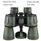10000M High Clarity Binoculars Powerful Military binocular For Outdoor Hunting Optical glass Hd Telescope low light Night Vision