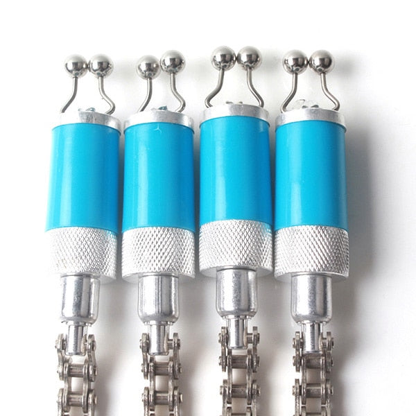 Fishing Swinger Steel Chain Stainless Steel Aluminum Set Swinger Carp Fishing Indicator 4 Colors for bite alarm