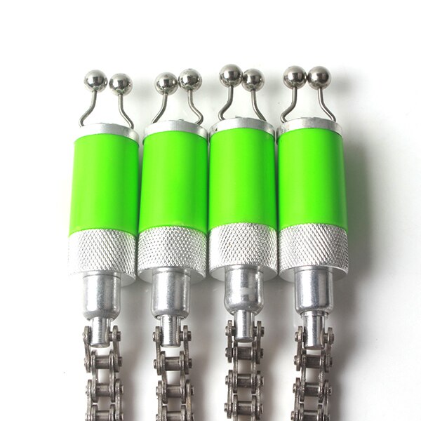 Fishing Swinger Steel Chain Stainless Steel Aluminum Set Swinger Carp Fishing Indicator 4 Colors for bite alarm