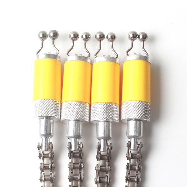 Fishing Swinger Steel Chain Stainless Steel Aluminum Set Swinger Carp Fishing Indicator 4 Colors for bite alarm