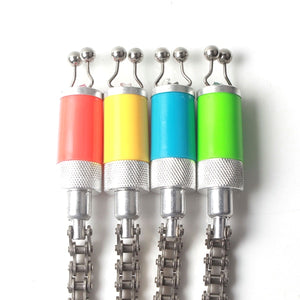 Fishing Swinger Steel Chain Stainless Steel Aluminum Set Swinger Carp Fishing Indicator 4 Colors for bite alarm