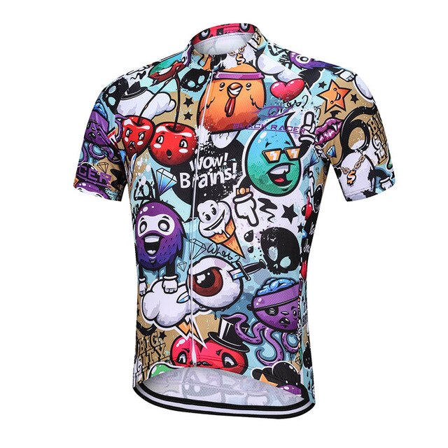 BLACK RACER Short Sleeve Cycling Jersey Summer Bike Clothing uniform Breathable Bicycle Clothe Mallot Ciclismo Hombre mtb Jersey